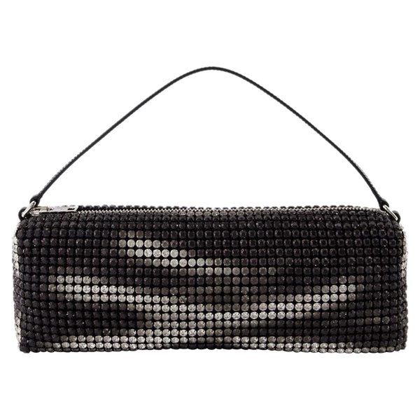 heiress flex shopper bag - alexander wang - mesh - black