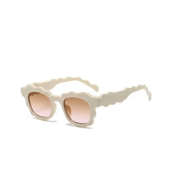 women's playa sunglass in ivory