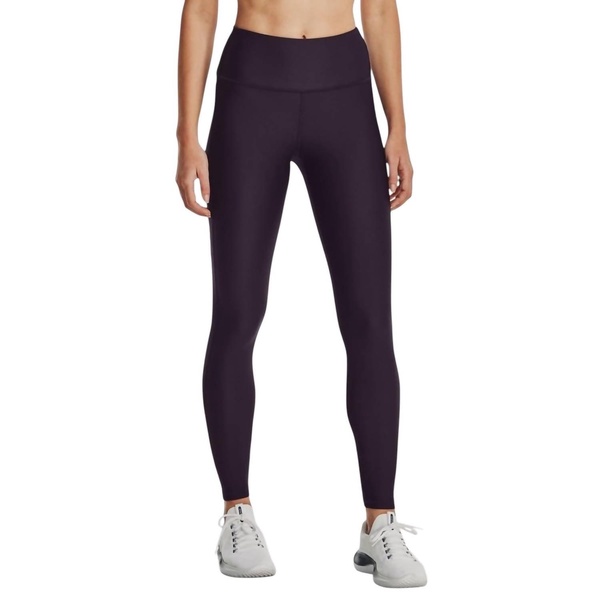 women's heat gear leggings in tux purple/pink shock