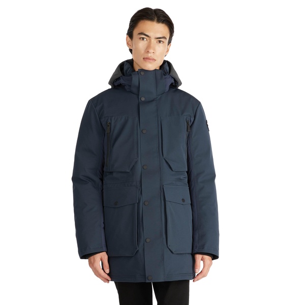 men's karsten mid length parka with detachable hood