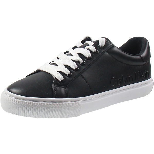 camzy womens faux leather lace-up running & training shoes