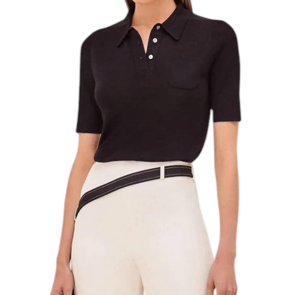 paulo top in black