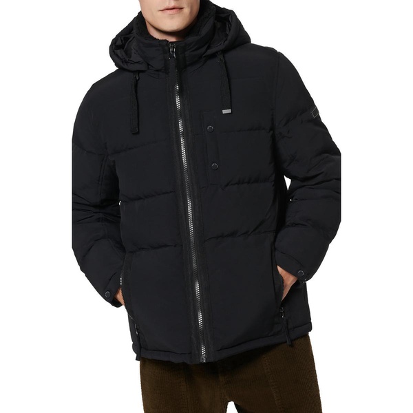 mens water resistant quilted puffer jacket