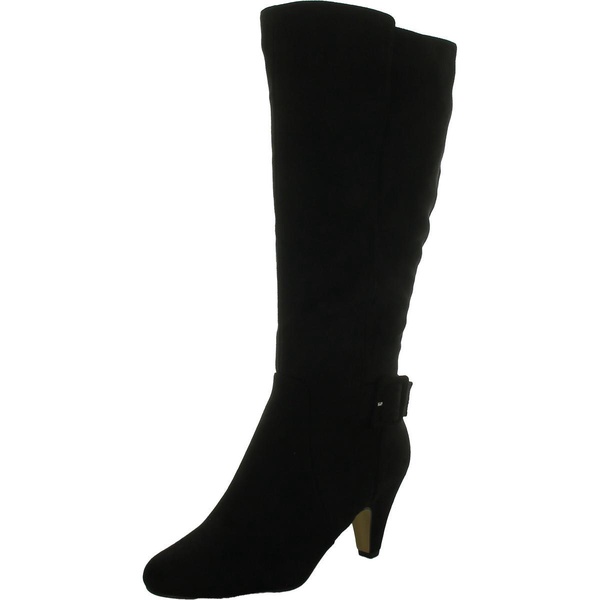 troy ii womens faux suede round toe knee-high boots