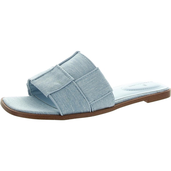 vanelli womens woven canvas slide sandals