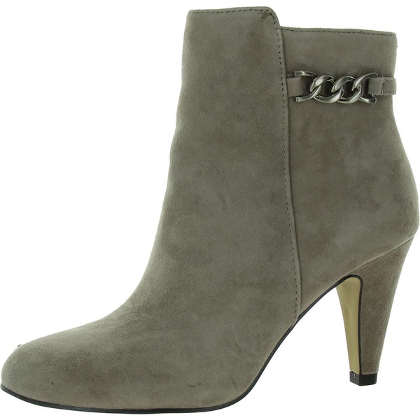 agnes womens suede ankle booties