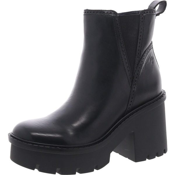 quest womens laser cut faux leather ankle boots