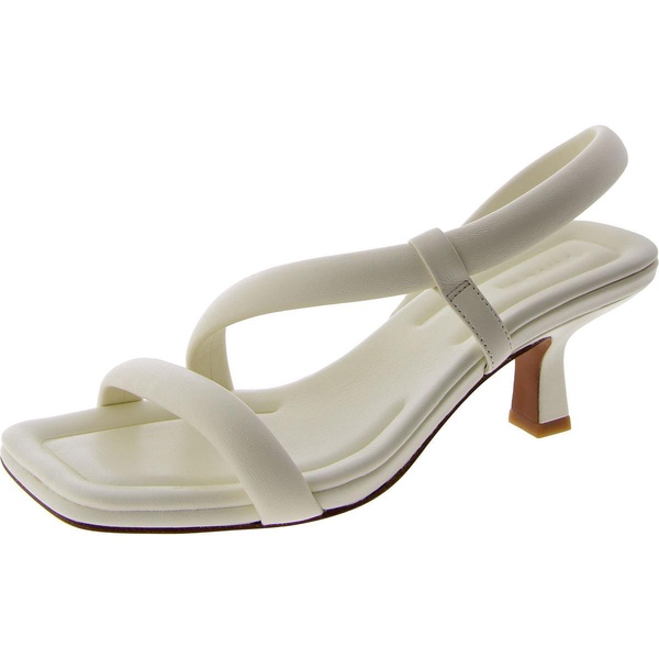 coline womens leather strappy slingback sandals