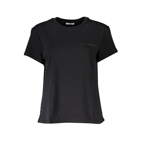 chic crew neck organic cotton women's tee
