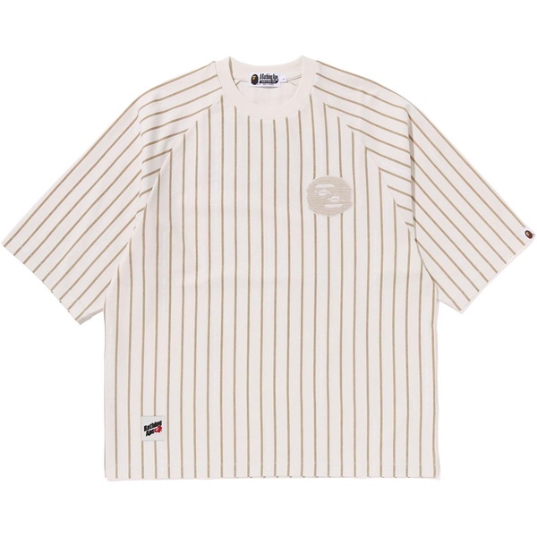 worker stripe raglan sleeve tee mens