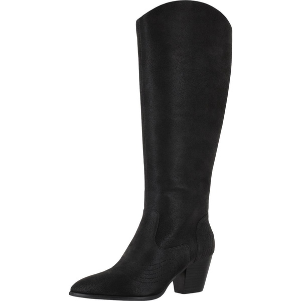 evelyn womens faux leather cowgirl cowboy, western boots
