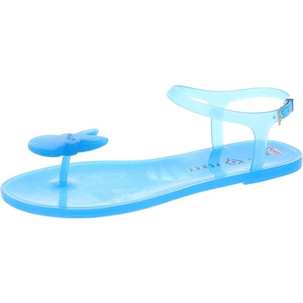 peeps womens snazzy toe adjustable buckle jelly sandals