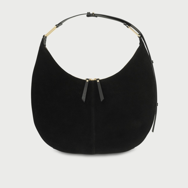 the nora olive suede bag