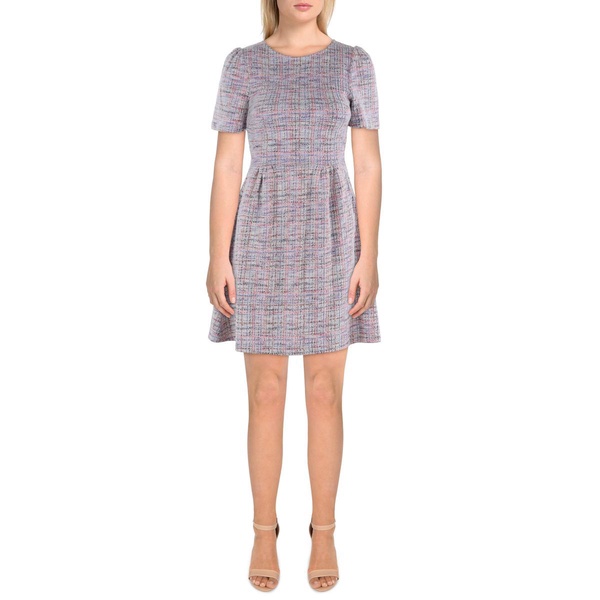 womens tweed sheath mini dress