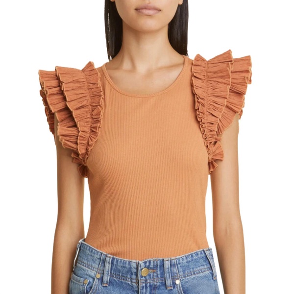 lilo top in chestnut