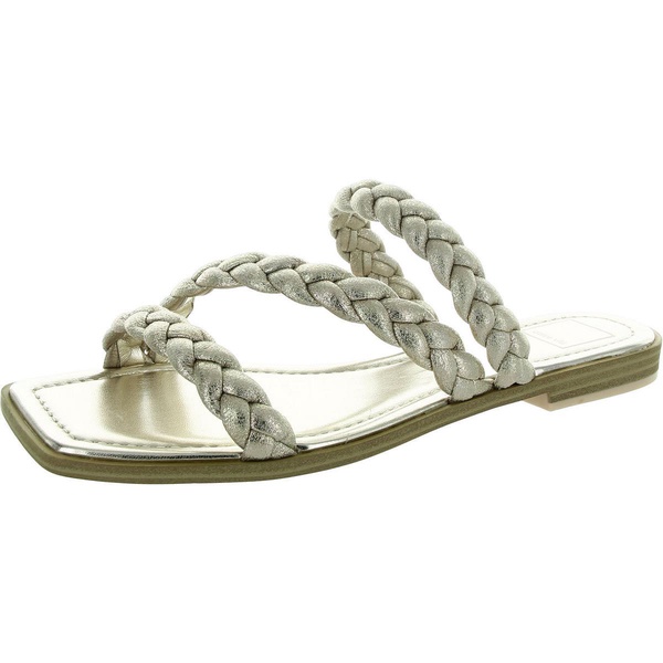 womens braided slide sandals