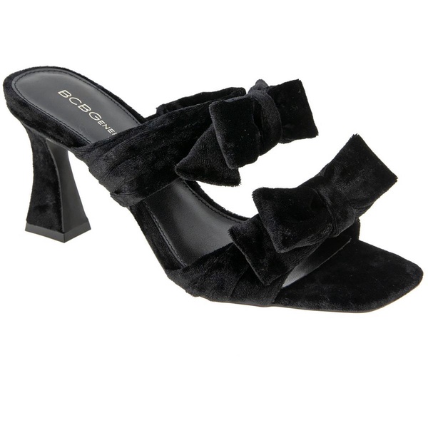 ramira womens bow velvet slide