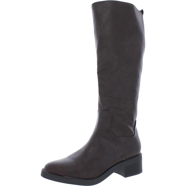 blythe womens round toe riding boot knee-high boots