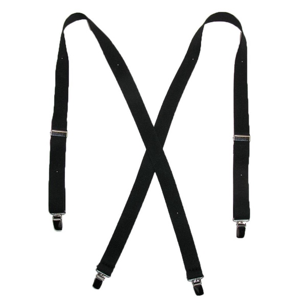women's elastic clip-end 1 inch basic suspenders