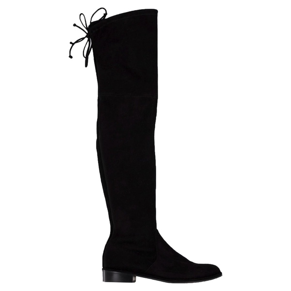 low land boots in black suede