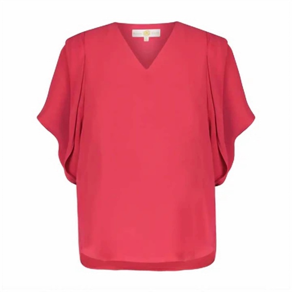 serena top in beetroot