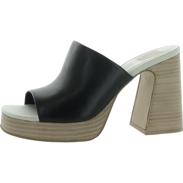 lukas womens slip on open toe mule sandals