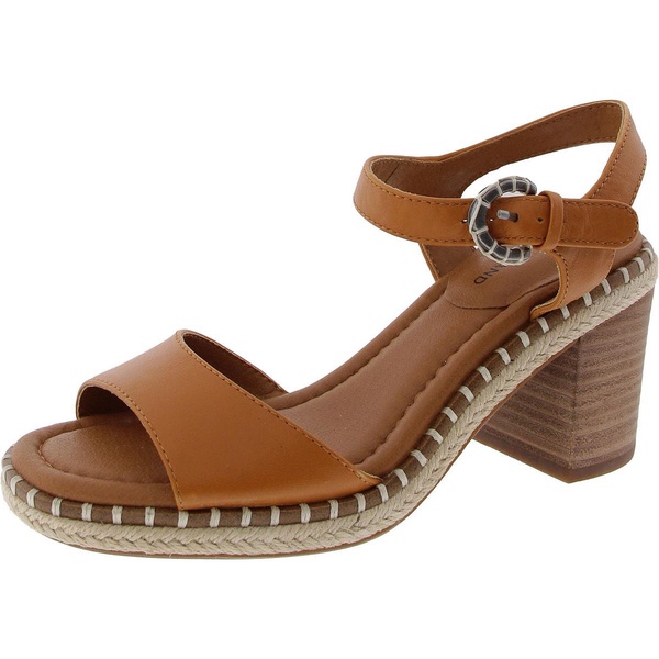 jennyl womens lather ankle strap pumps
