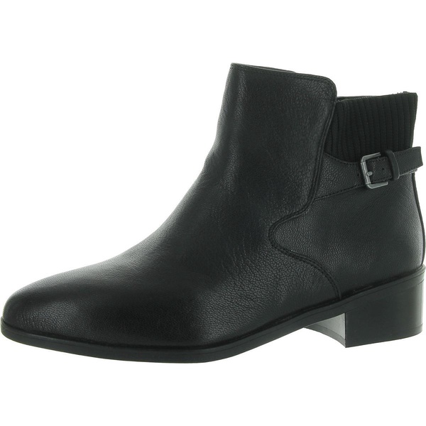 dora womens leather embellished ankle boots