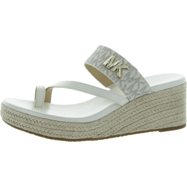 jilly mid wedge womens logo wedge thong sandals