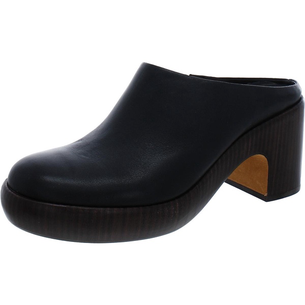 navina clog womens leather slip on clogs