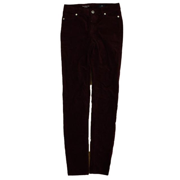 girls burgundy jeggings size: 16 year