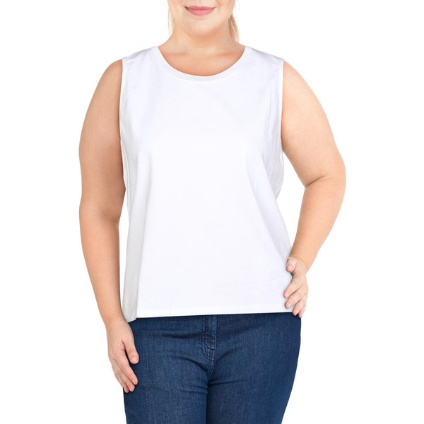 womens scoop neck sleeveless tank top