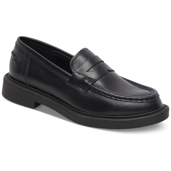 hearty womens leather slip on loafers