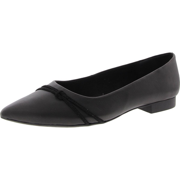 rhea womens solid manmade flat shoes