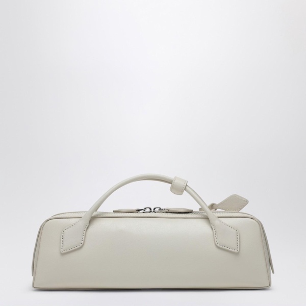 Alaia Le Teckel Ivory Leather Clutch Women