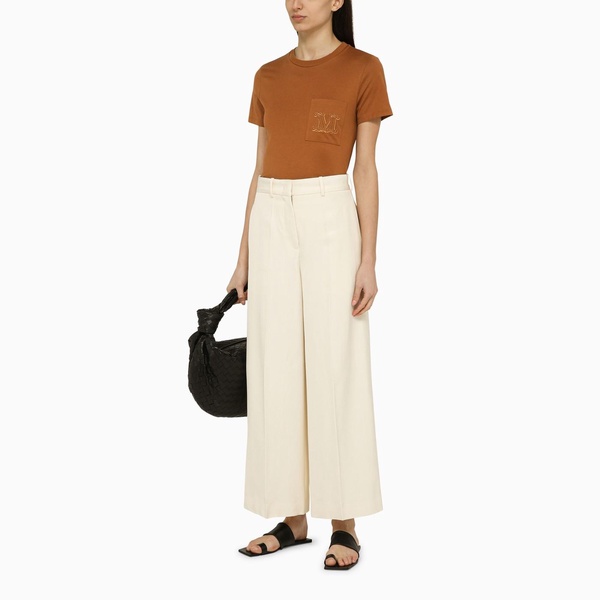 Max Mara 'Papaia' Cotton Logo T-Shirt Women