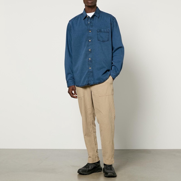 BOSS Orange Lamboo Cotton-Twill Shirt - XL
