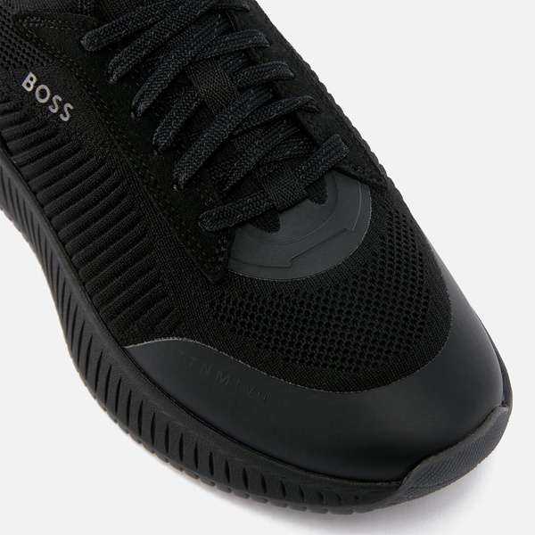 White Runner Style Hybrid Sneakers With Eva Rubber Sole