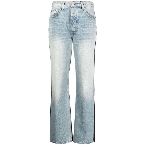 Denim Straight Trousers
