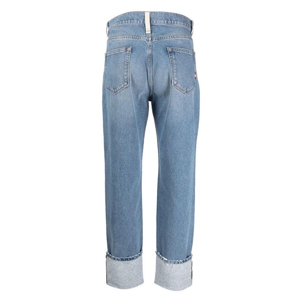 Denim Straight-Leg Jeans