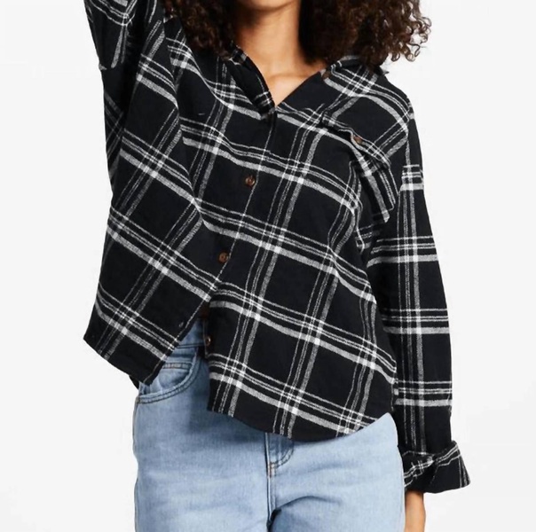 best time woven top in navy