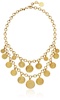 Ben-Amun "Moroccan Coins" Long Gold Necklace, Fashion Jewelry For Women, Made In New York, One Size
