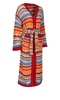 Striped Longline Belted Cardigan