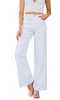 kinsley mid rise ultra flare jeans in le blanc