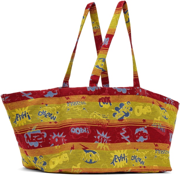 Yellow & Red Pop Art Tote