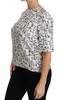 Dolce & Gabbana White Musical Instruts Print Blouse