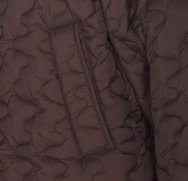 Quilted Straight Hem Jacket