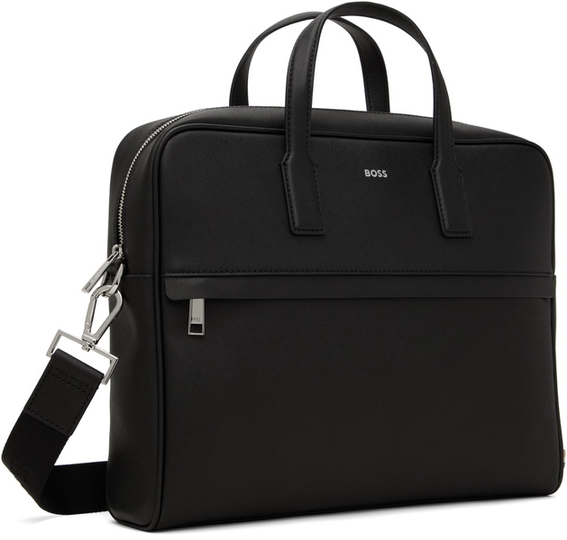 Black Structured Briefcase