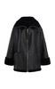 Menfi Oversized Shearling Coat