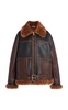 Oversized Eco-Leather Aviator Jacket